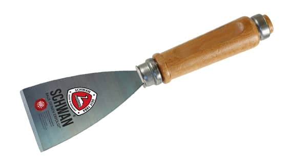 Entrostungsspachtel extra stark, 80 mm, mit Stechbeitelheft und Schlagschutz